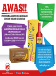 BKKM - Awas!! Produk Makanan Dan Minuman Dengan Akuan Kesihatan (Infografik)